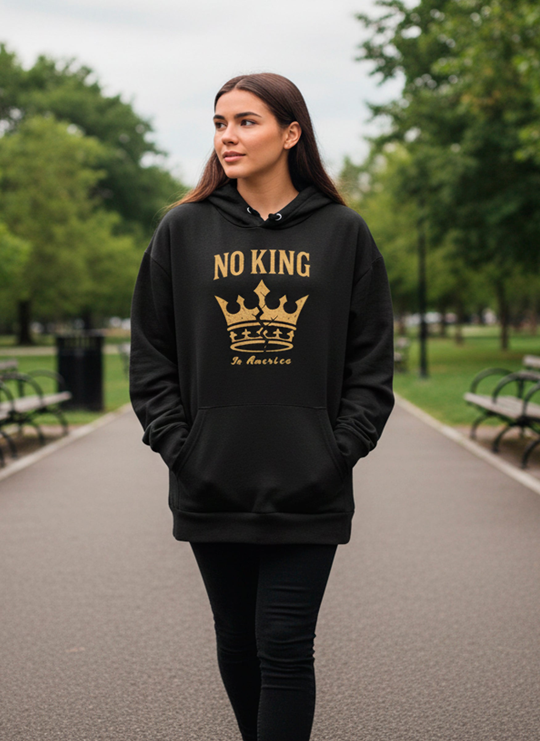 NO KING HOODIE