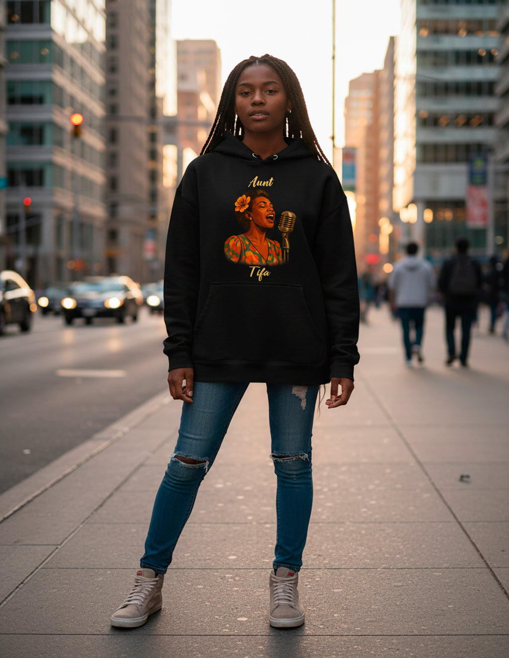 THE SCARY AUNT TIFA HOODIE