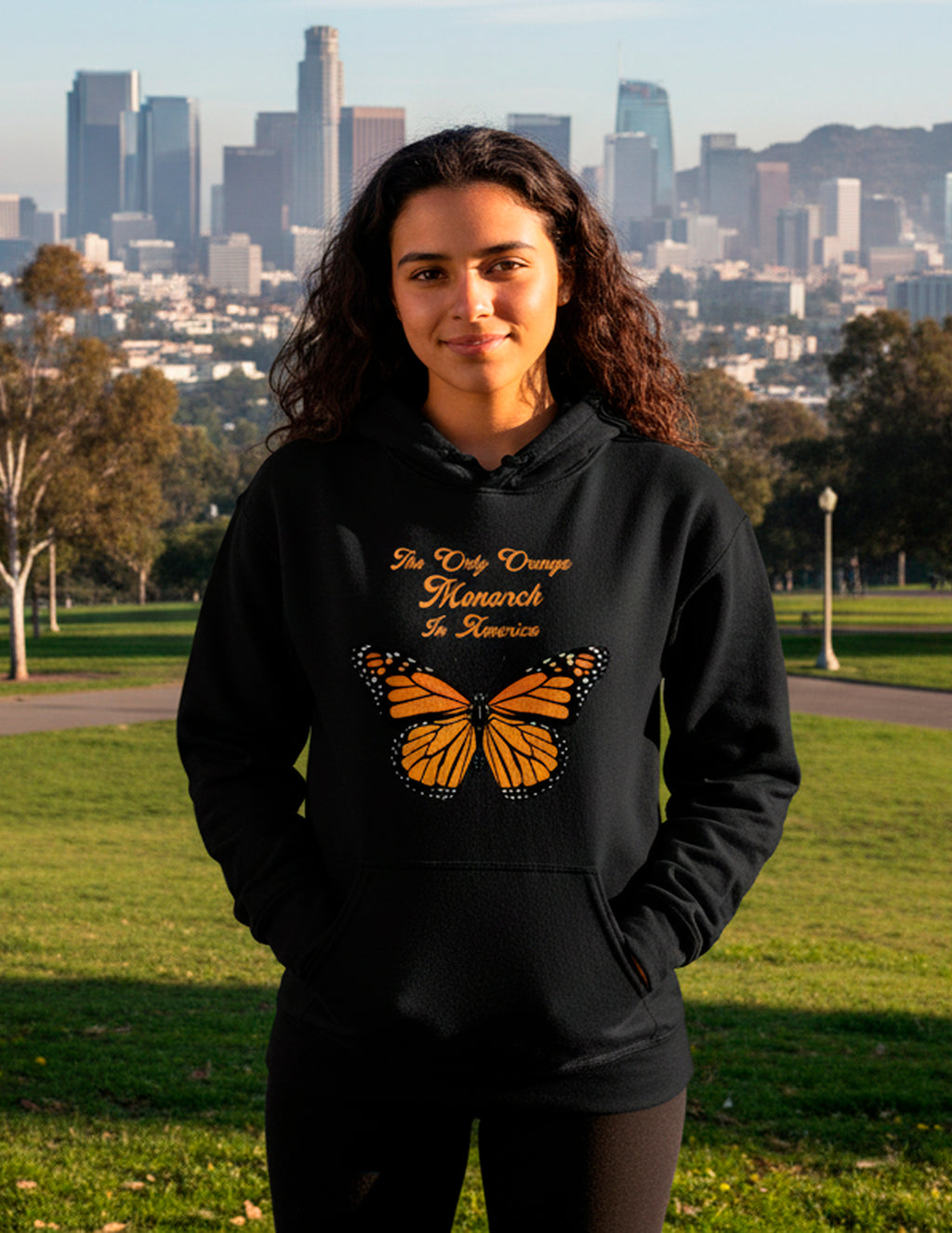 MONARCH BUTTERFLY  HOODIE