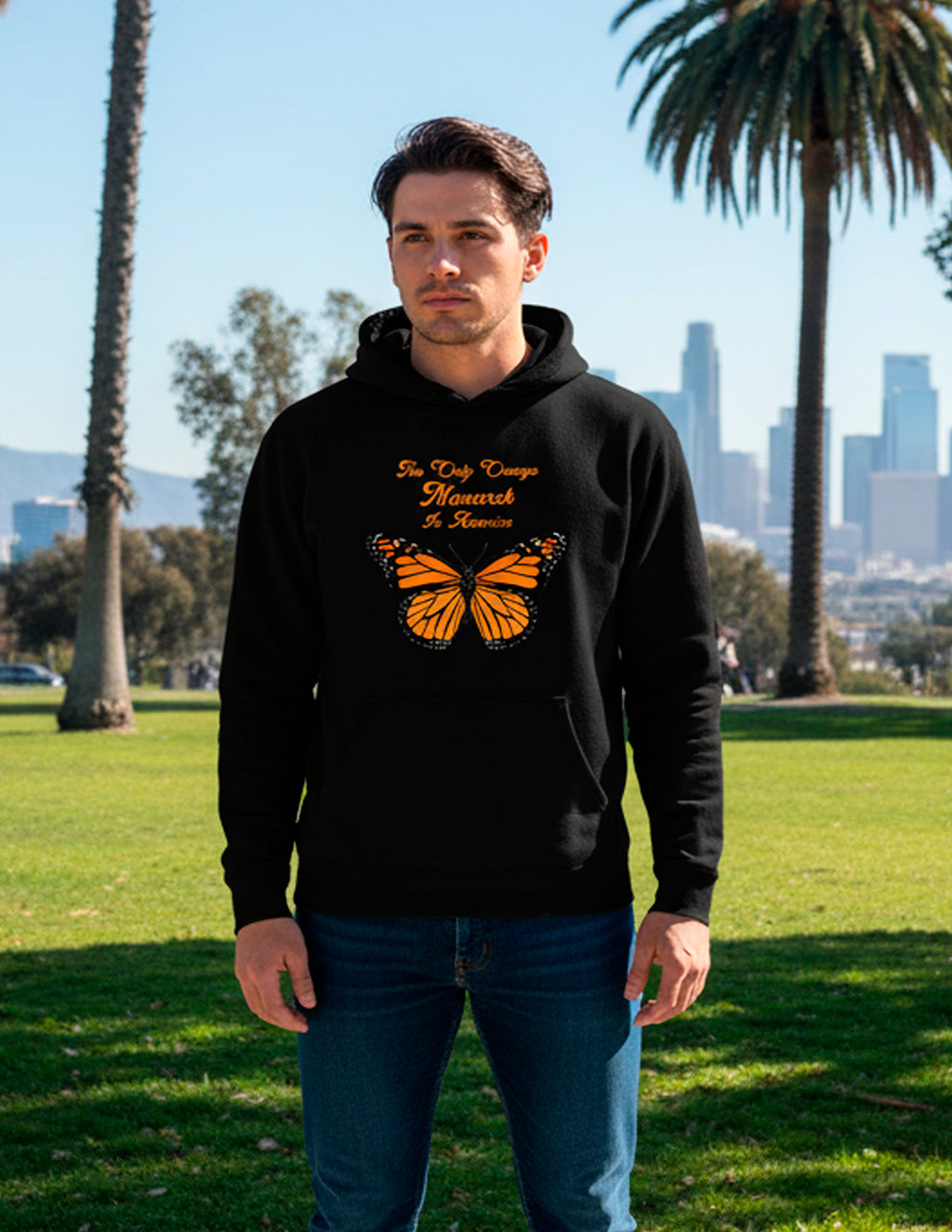 MONARCH BUTTERFLY  HOODIE