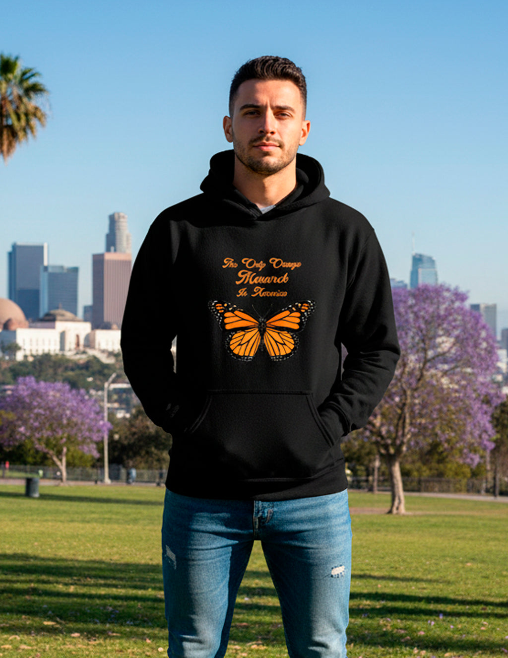 MONARCH BUTTERFLY  HOODIE