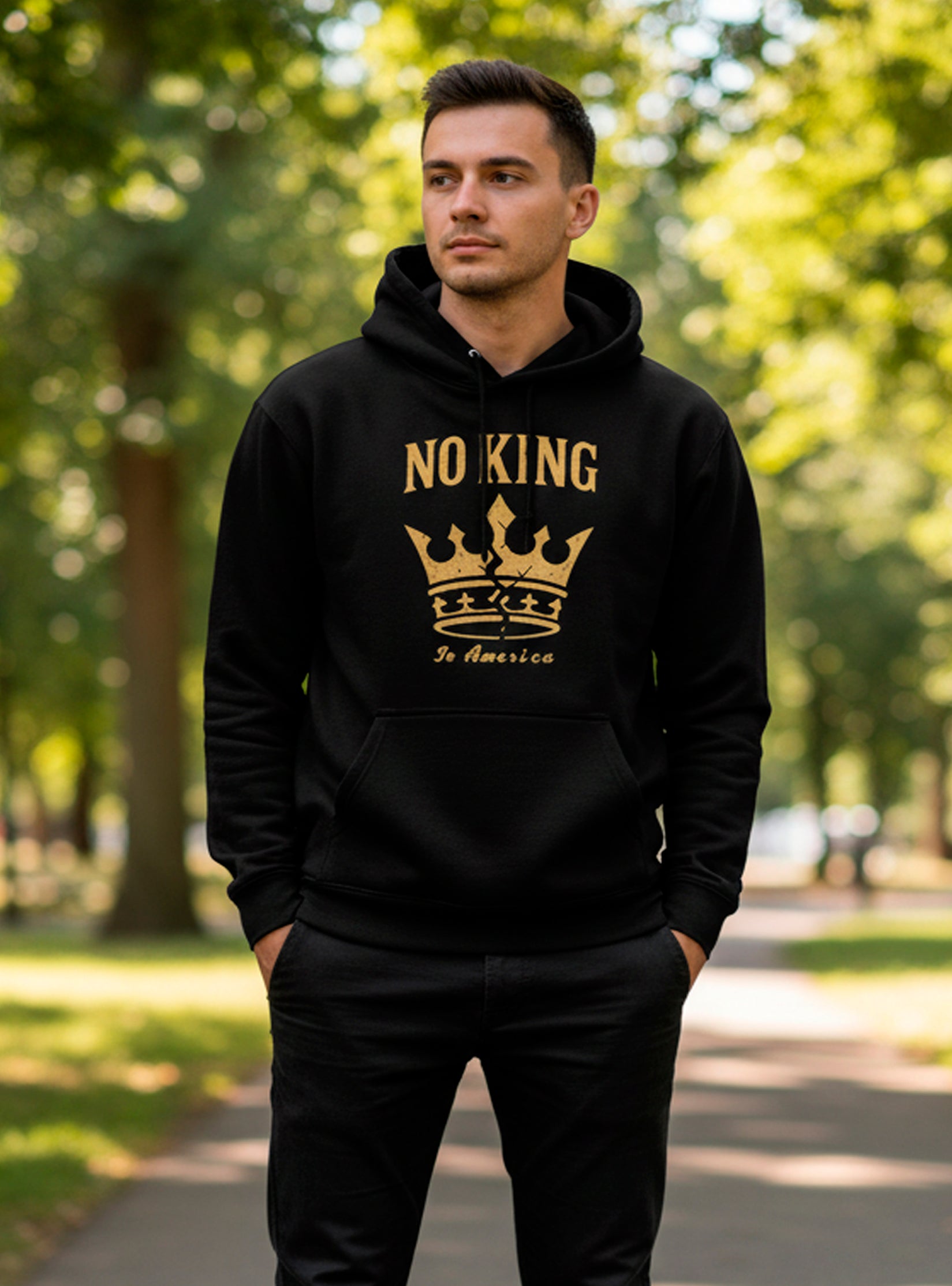 NO KING HOODIE